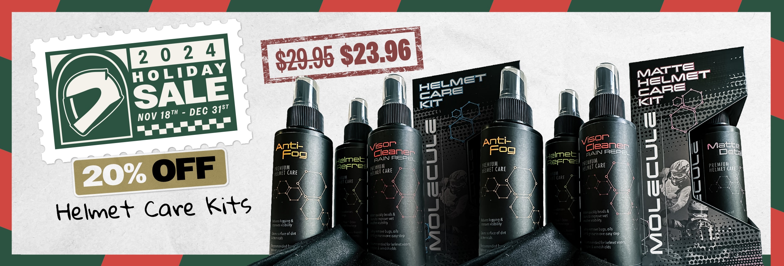 Molecule Helmet Cleaning Kits Black Friday Sale